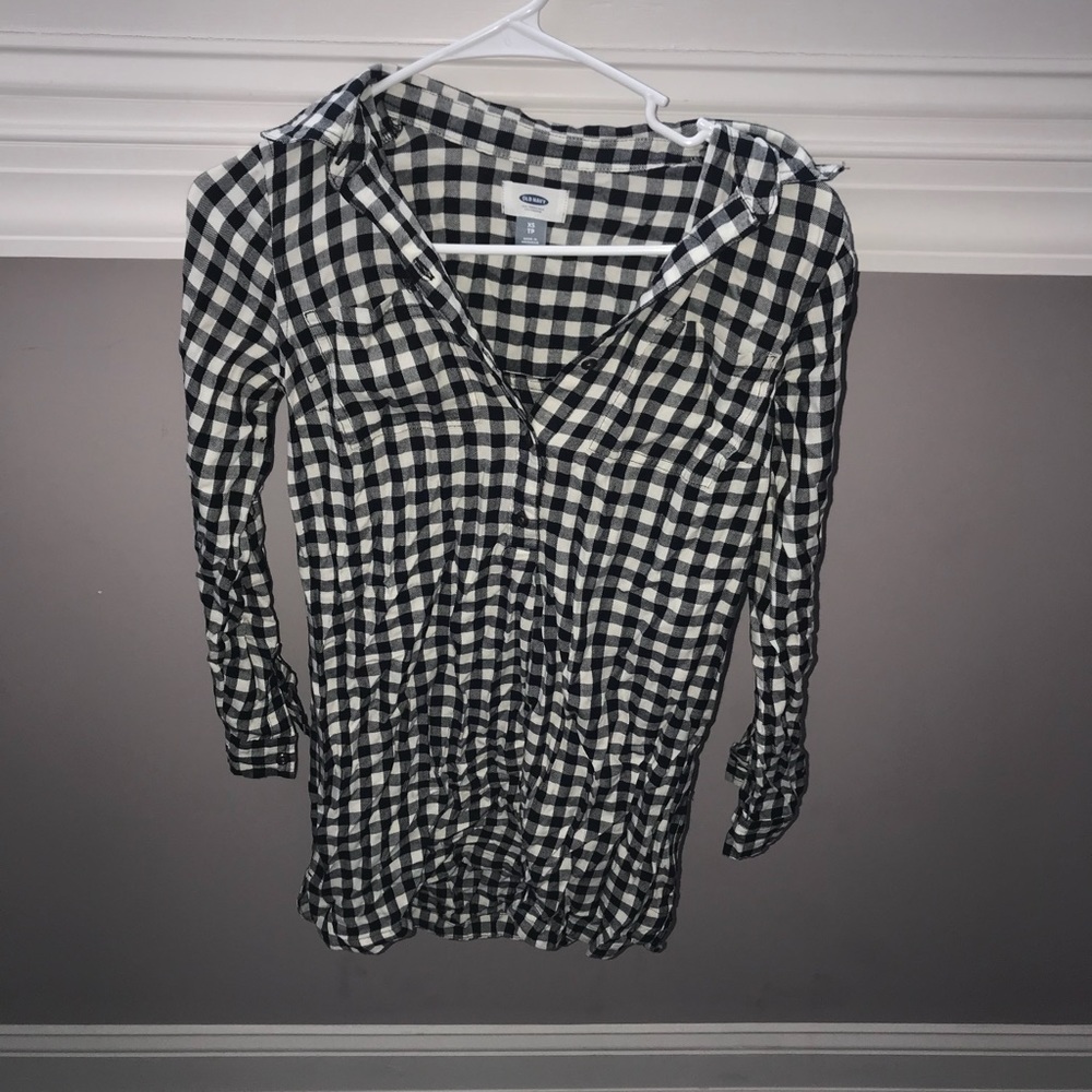 Plaid long sleeve dresses